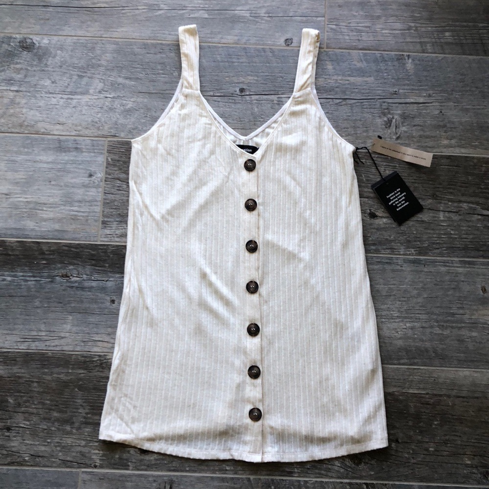 NWT Reformation Como Dress in Natural Size Small